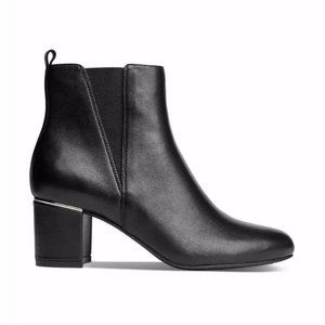 Women's Alfani Booties Black Leather